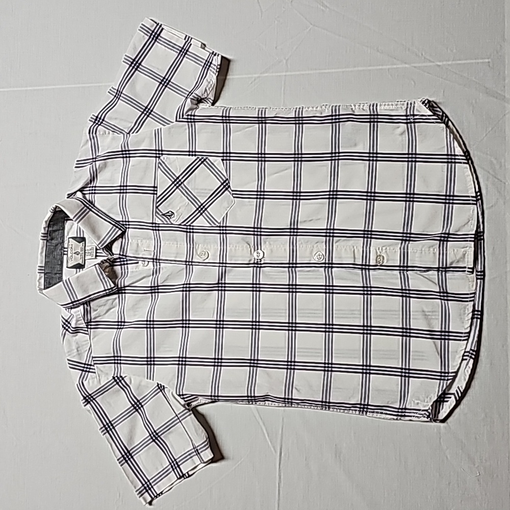 Volcom short sleeve button down shirt Youth Small